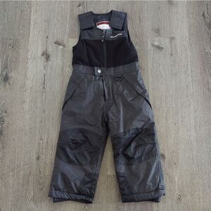 Weatherproof Full Snow Suit Black Gray 3T